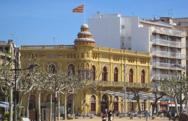 Hotel Hostal Chic Sant Feliu de Guíxols Buitenkant foto