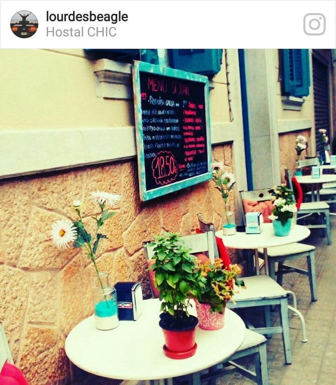 Hotel Hostal Chic Sant Feliu de Guíxols Buitenkant foto